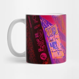 Street Red Art Graffiti NYC Tag Mug